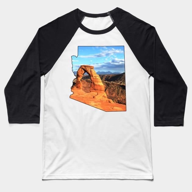 Arizona  (Grand Canyon) Baseball T-Shirt by gorff